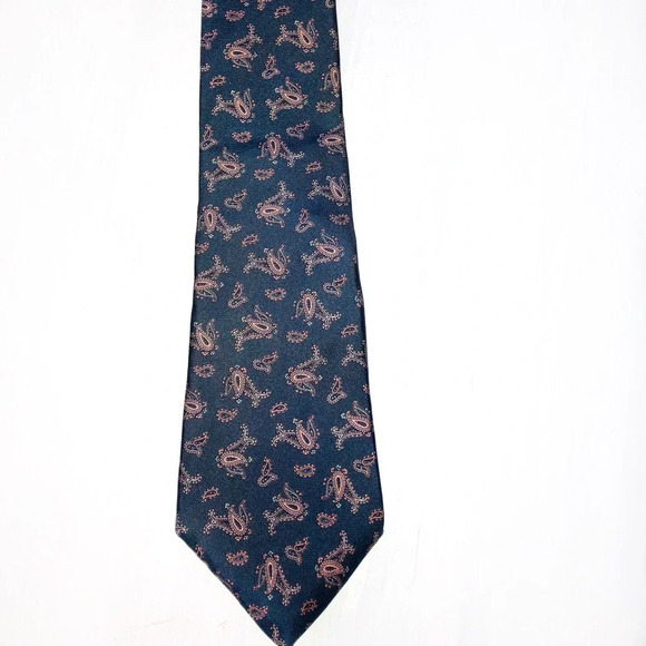Christian Dior Designer paisley print silk tie - Picture 1 of 3
